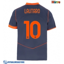 Fotballdrakt Herre Inter Milan Lautaro Martinez #10 Tredjedrakt 2025-26 Kortermet